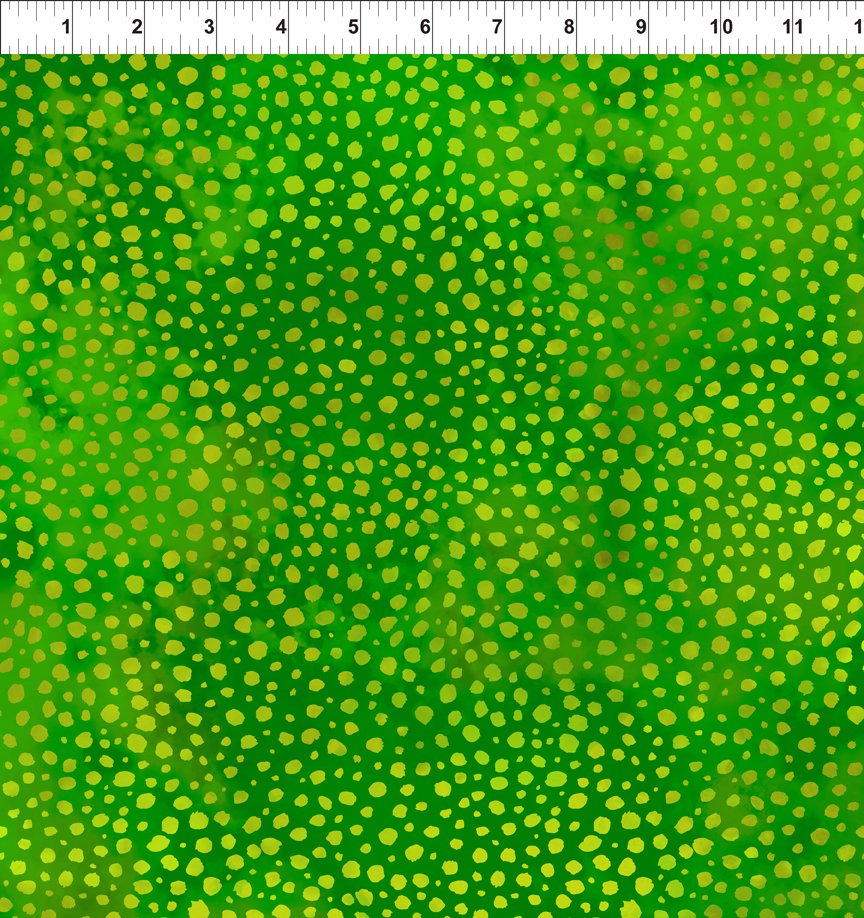 Safari Spots & Dots Green by In The Beginning Fabrics 5SAF-3, by the Yard