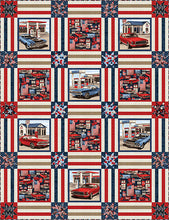 Load image into Gallery viewer, American Muscle by Studio E, Flag 5340-78, by the yard