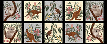 Load image into Gallery viewer, Blank Quilting Aussie Friends Aussie Animal Blocks 2094-99 - Little Turtle Cottage