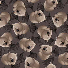 Load image into Gallery viewer, Blank Quilting Aussie Friends Tossed Wombats 2095-95 - Little Turtle Cottage