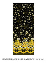 Load image into Gallery viewer, Buzzworthy Border by Kanvas Studio for Benartex Metallic 9973M12 - Little Turtle Cottage