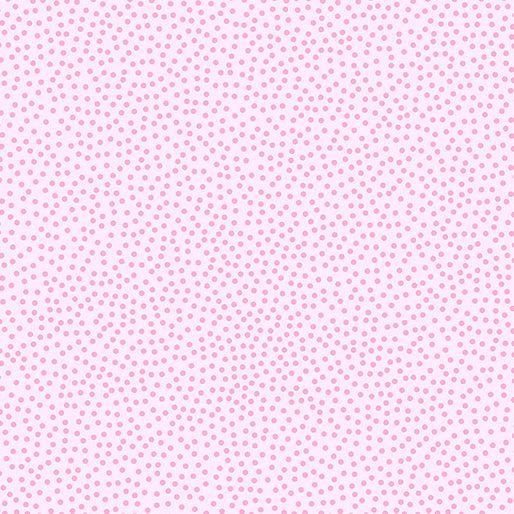 Benartex Hippity Hoppity Dots Pink 9761 01, by the yard