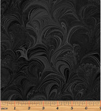 Load image into Gallery viewer, Benartex Poured Color Cosette Black 12355-12, by the yard
