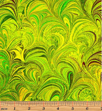 Load image into Gallery viewer, Benartex Poured Color Cosette Lime 12355-43 Little Turtle Cottage