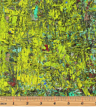 Load image into Gallery viewer, Benartex Poured Color Impressions Green/Turquoise 12356-44 Little Turtle Cottage

