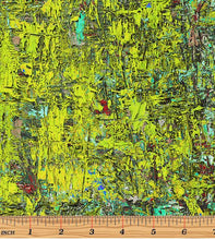 Load image into Gallery viewer, Benartex Poured Color Impressions Green/Turquoise 12356-44 Little Turtle Cottage