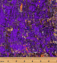 Load image into Gallery viewer, Benartex Poured Color Impressions Purple/Orange 12356-61 Little Turtle Cottage
