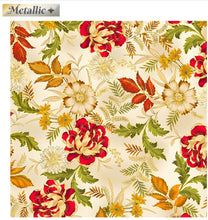 Load image into Gallery viewer, Radiance by Kanvas Studio for Benartex Radiant Garden Cream 9741M 07 - Little Turtle Cottage