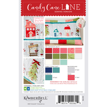 Load image into Gallery viewer, Kimberbell Designs - Candy Cane Lane Bench Pillow Pattern Sewing Version KD198