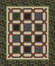 Load image into Gallery viewer, Dark Forest by Studio E Mushrooms Green 6275-66, by the yard