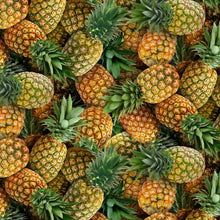 Load image into Gallery viewer, Elizabeth's Studio Food Festival Gold Pineapple 596E-GLD, by the yard