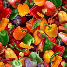 Load image into Gallery viewer, Elizabeth's Studio Food Festival Multi Peppers, 389E-MLT - Little Turtle Cottage