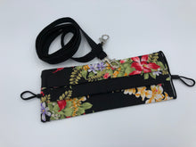 Load image into Gallery viewer, Face Mask 4 layer Pleated - adjustable, with Filter Pocket &amp; Nose Wire, Lanyard, Hawaiian Floral - Little Turtle Cottage
