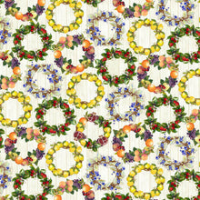 Load image into Gallery viewer, Blank Quilting Fruit For Thought Fruit Wreaths Digital 1885-99 - Little Turtle Cottage