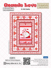 Load image into Gallery viewer, Gnomie Love by Henry Glass Gnome Patchwork 9785-28, by the yard
