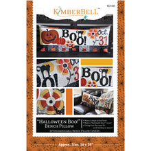 Load image into Gallery viewer, Kimberbell Designs - "Halloween Boo!" Bench Pillow Pattern Sewing Version KD180 - Little Turtle Cottage