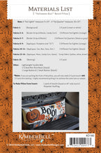 Load image into Gallery viewer, Kimberbell Designs - "Halloween Boo!" Bench Pillow Pattern Sewing Version KD180