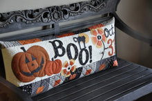 Load image into Gallery viewer, Kimberbell Designs - "Halloween Boo!" Bench Pillow Pattern Sewing Version KD180
