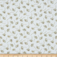Load image into Gallery viewer, Fall Potpourri by Henry Glass Metallic Tossed Sprig Gray 236M-33, by the yard