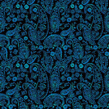 Load image into Gallery viewer, Resplendent Blue Paisley 5JYO-2 by Jason Yenter - Little Turtle Cottage