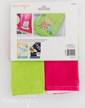 Load image into Gallery viewer, Kimberbell Fill In The Blank "Life is Short" Ombre Tea Towels, Little Turtle Cottage