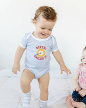 Load image into Gallery viewer, Kimberbell Baby Bodysuit set of 2, Grey or Peach, Ready for Applique or Embroidery of your design