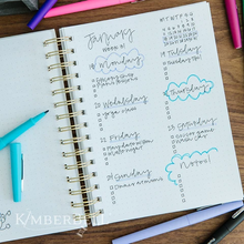 Load image into Gallery viewer, Kimberbell Experience The Joy Bullet Journal KDMR123 - Little Turtle Cottage