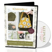 Load image into Gallery viewer, Kimberbell Designs - Keepsake Clasp Purses, Embroidery Pattern & Embellishments CD