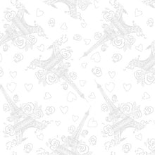 Load image into Gallery viewer,   Love is in the Air Eiffel Tower 1683-01W | Little Turtle Cottage