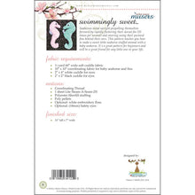 Load image into Gallery viewer, Sammy the Seahorse Pattern | Little Turtle Cottage