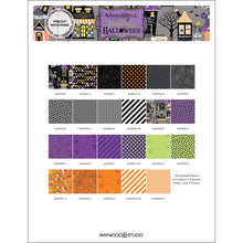 Load image into Gallery viewer, Maywood Studio Hometown Halloween 5" Square Charms - Little Turtle Cottage