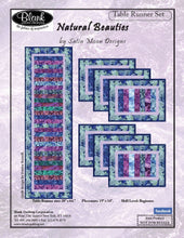 Load image into Gallery viewer, Natural Beauties by Satin Moon Designs for Blank Quilting Water Purple 1799-55, by the yard