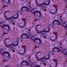 Load image into Gallery viewer, Blank Quilting Natural Beauties-Sea Shell Purple 1797-55 - Little Turtle Cottage