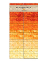 Load image into Gallery viewer, Northcott Stonehenge Gradations Sunglow 2-1/2" x 44" Strips Jelly Roll SSTONE40-53 - Little Turtle Cottage