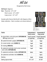 Load image into Gallery viewer, Life Happens Wine Helps by Northcott Wine Tote Panel 24" x 43" DP24560-99, by the panel