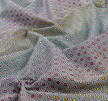 Load image into Gallery viewer, Tula Pink Linework Hexy Rainbow, Ink PWTP151.INK Little Turtle Cottage