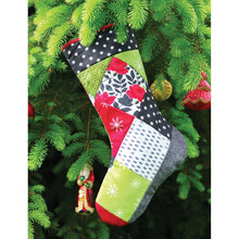 Load image into Gallery viewer, Quilt As You Go Holiday Stocking Square JT-1488