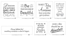 Load image into Gallery viewer, Quilt As You Go Inspirational Mug Mat Uplifting JT-1434