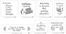 Load image into Gallery viewer, June Tailor "Quilt As You Go" Inspirational Mug Mats - Charming JT-1451