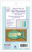 Load image into Gallery viewer, Quilt As You Go Pet Placemat Cat JT-1439