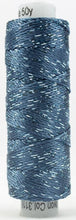 Load image into Gallery viewer, Dazzle Thread Rayon Metallic -Majolica Blue 8wt 50yd SSDZS-3116 - Little Turtle Cottage
