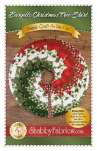 Load image into Gallery viewer, Bargello Christmas Tree Skirt Pattern | Little Turtle Cottage