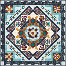 Load image into Gallery viewer, SOLARE Quilt Kit Includes Backing (your choice of backing color) - from Banyan Batiks