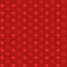 Load image into Gallery viewer, American Muscle by Studio E, Mini Stars Red 5342-88 - Little Turtle Cottage