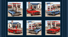 Load image into Gallery viewer, American Muscle by Studio E, 10&quot; Block Panel 5343-45 - Little Turtle Cottage
