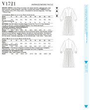 Load image into Gallery viewer, Vogue Pattern V1721 Misses Dress