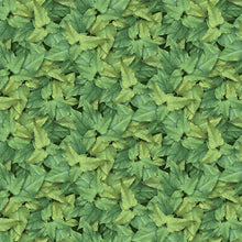 Load image into Gallery viewer, Tina&#39;s Garden Packed Tonal Leaves Green by Clothworks Y3681-21 - Little Turtle Cottage
