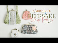 Load and play video in Gallery viewer, Kimberbell Designs - Keepsake Clasp Purses, Embroidery Pattern & Embellishments CD