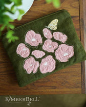 Load image into Gallery viewer, Kimberbell Fill In The Blank "Man Bag" Felt Zipper Pouch Blank + Free embroidery Design, May