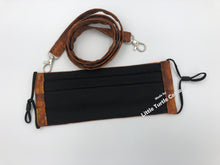 Load image into Gallery viewer, mask 4 layer pleated brown marble